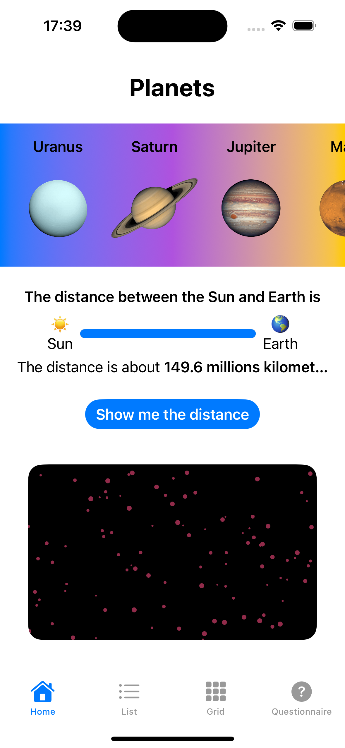 Planets App